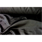 Stretch Charmeuse Satin Black