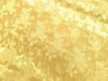 Floral Satin Brocade Medium Light Gold