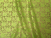 Rachel Lace DARK LIME FL-6