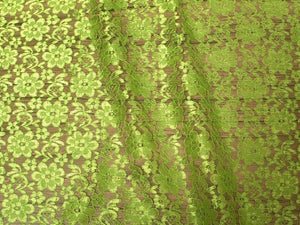 Rachel Lace DARK LIME FL-6