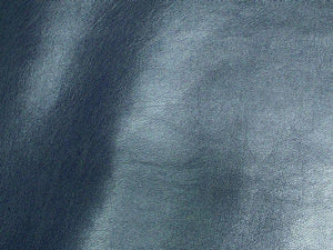 Upholstery Metallic Faux Leather Azure