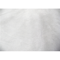 Stretch Micro Suede White MEDIUM WEIGHT