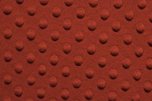 Minky Dimple Dot Fur BURGUNDY