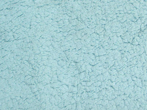 Minky Sherpa Lambs Wool Baby Blue
