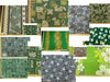 SWATCHES Green/Teal Hawaiian Floral Prints