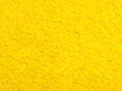 Minky Sherpa Lambs Wool Yellow
