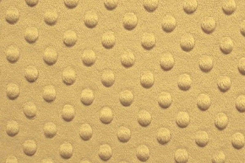 Minky Dimple Dot Fur CAMEL