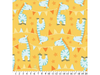 Anti-Pill Zebra Parade Gold By Cathy Loo Fleece 662