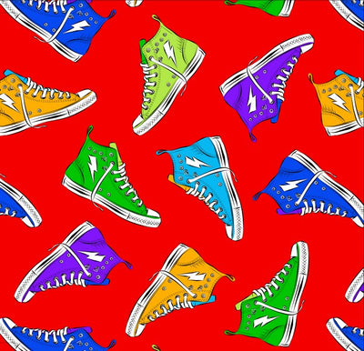 Premium Anti-Pill Sneaker Fever Fleece 702