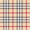 Premium Anti-Pill Kingston Plaid Cream Red Fleece 708