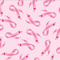 Premium Anti-Pill Fight For The Cure Light Pink Fleece 769
