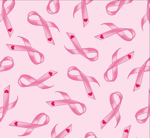 Premium Anti-Pill Fight For The Cure Light Pink Fleece 769