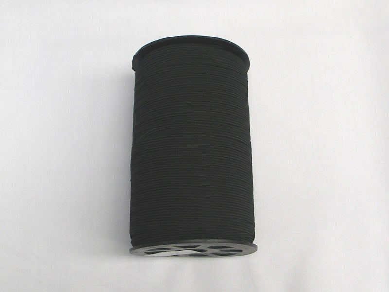 5 Yard Bundle Black 1/2" Elastic
