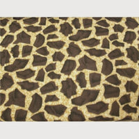 Anti-Pill Brown Giraffe Fleece 92