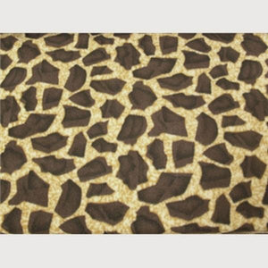 Anti-Pill Brown Giraffe Fleece 92