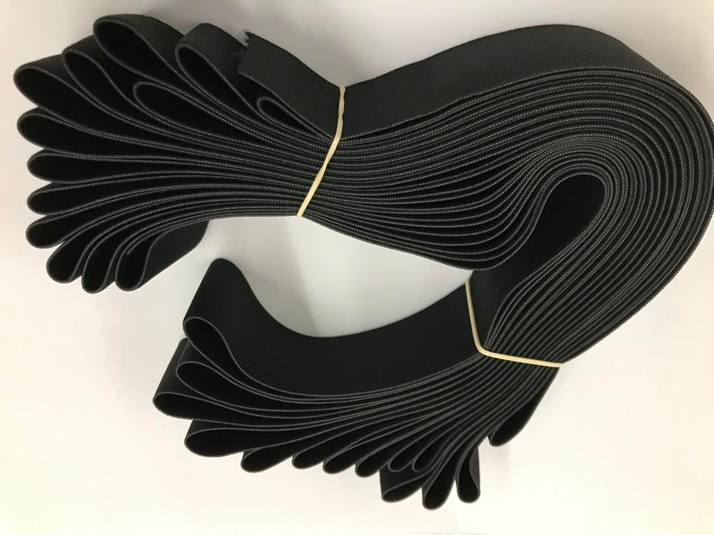 5 Yard Bundle Black 1-1/2" Elastic