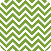 Chevron Charmeuse Satin JADE WHITE SP-15