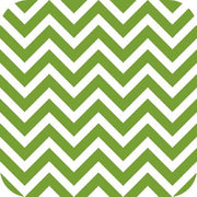 Chevron Charmeuse Satin JADE WHITE SP-15