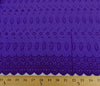 Eyelet Embroidery Purple EL-18