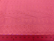 Eyelet Embroidery Coral EL-25