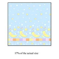 Anti-Pill Moon Border Fleece 261