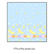 Anti-Pill Moon Border Fleece 261