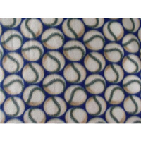 Baseballs Blue Fleece 21