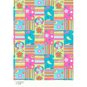 Anti-Pill Flowers Paisley Fleece 324