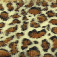 Ivory Panther Minky Fur MF-32