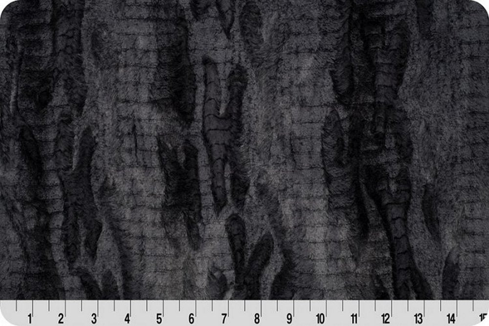 Soft Cuddle Fur PYTHON ASH BLACK SF-24