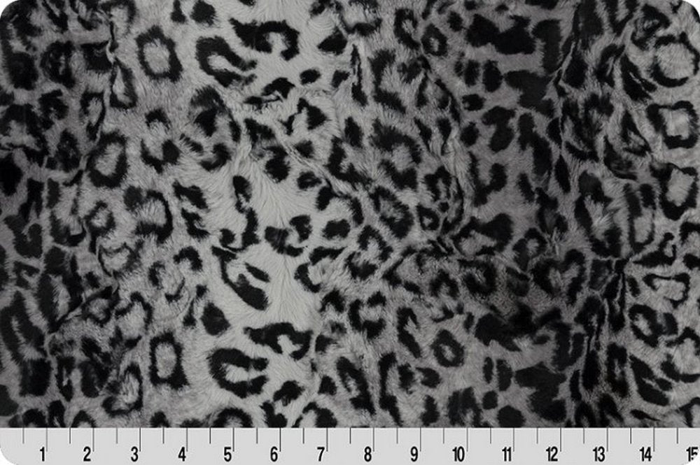 Soft Cuddle Fur OCELOT GRAPHITE SF-29
