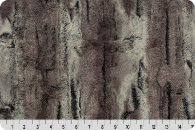 Soft Cuddle Fur MOUNTAIN FOX PEWTER/BEIGE SF-30