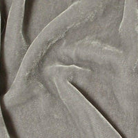 Plush Silk Velvet 54" Wide SILVER