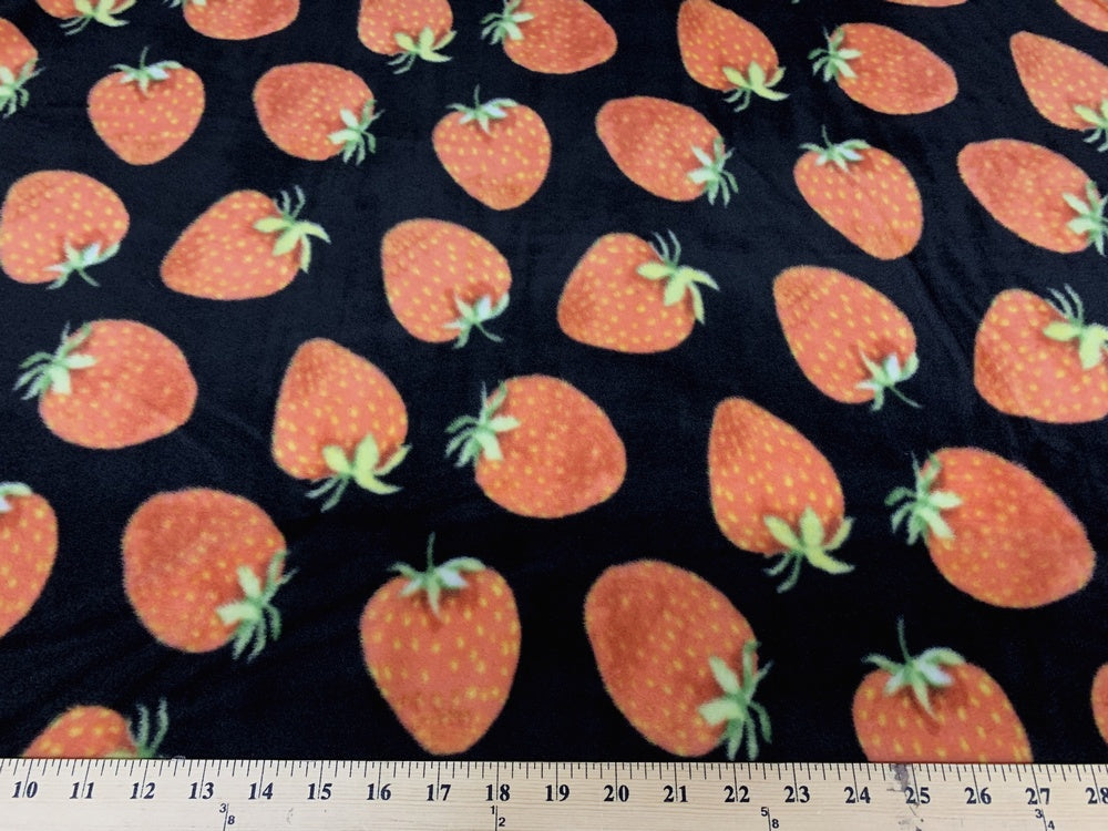 Anti Pill Strawberry Fleece A23