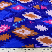 Anti Pill Santa Fe Purple Fleece A24