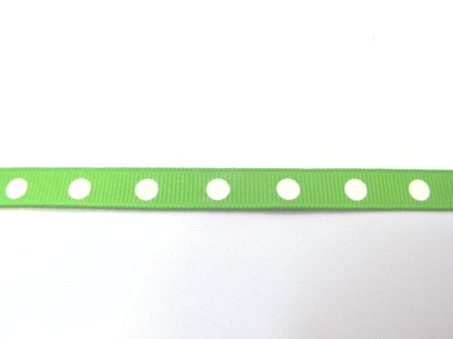 3/8" Grosgrain Ribbon W/Single Dots