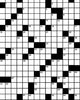 Premium Anti-Pill Crossword Puzzle Fleece B113