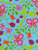 Premium Anti-Pill Earth Day Insects Fleece B11