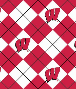 Anti-Pill Wisconsin Argyle Fleece B380