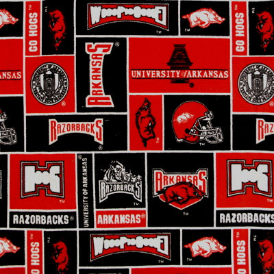 Premium Anti-Pill Arkansas, University Fleece B389