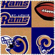 Anti-Pill St. Louis Rams Fleece F97 "LAST PIECE MEASURES 1 YARD 24 INCHES"