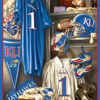 Anti-Pill Kansas Locker Room Fleece Panel B582