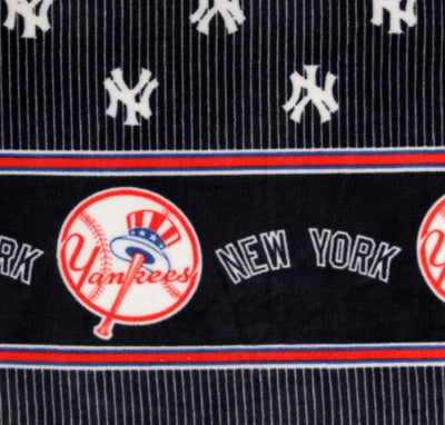 Premium Anti-Pill New York Yankees Double Border Fleece B58 