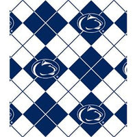 Anti-Pill Penn State Argyle Fleece B655
