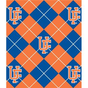 Premium Anti-Pill Florida Gators Argyle Fleece B641