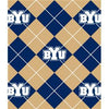 Premium Anti-Pill BYU Argyle Fleece B649