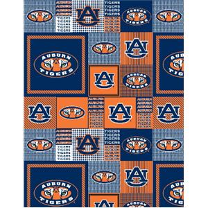 Premium Anti-Pill Auburn Tigers Fleece B657