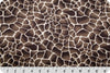 Giraffe Charmeuse Satin CHOCOLATE SP-24