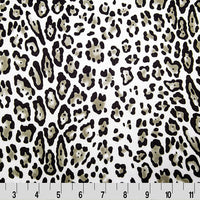 SWATCHES Cheetah Charmeuse Satin