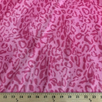 Velboa Animal Skins Fur Baby Leopard Pink NEW LOT